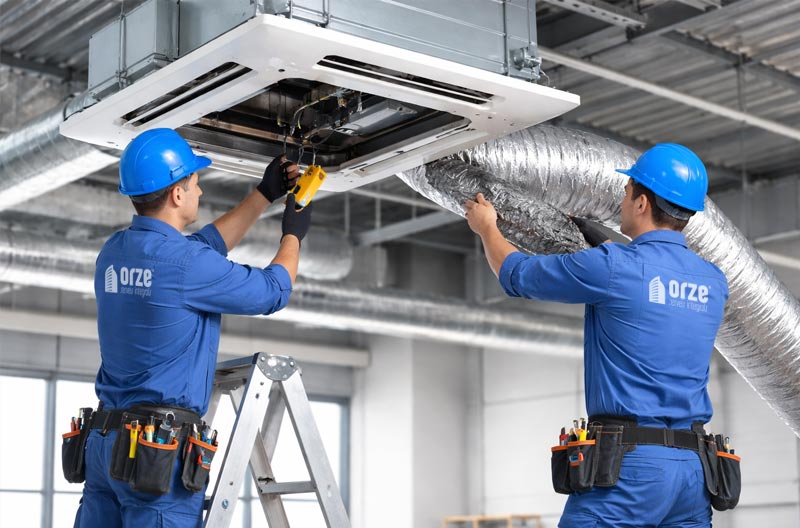 Empresa instaladora de climatización industrial en Barcelona