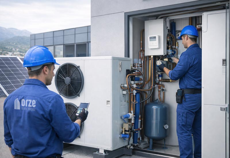 Instalación sistemas de aerotermia Barcelona