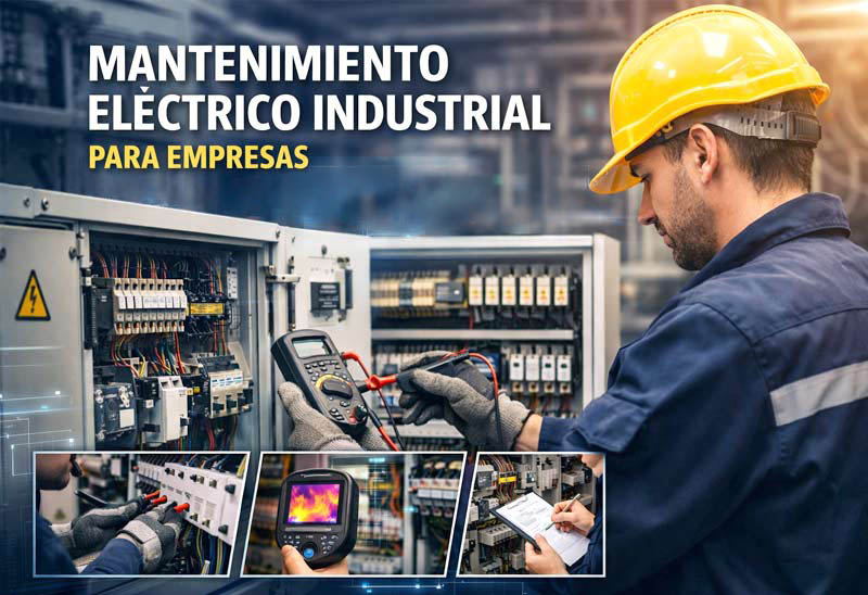 Mantenimiento eléctrico industrial para empresas de Barcelona y toda Cataluña para prevenir averías
