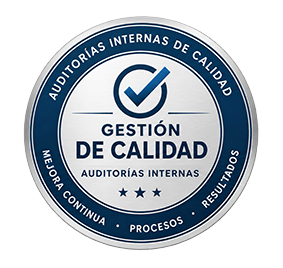 Sello interno de gestión de calidad y auditorías internas de Instalaciones ORZE